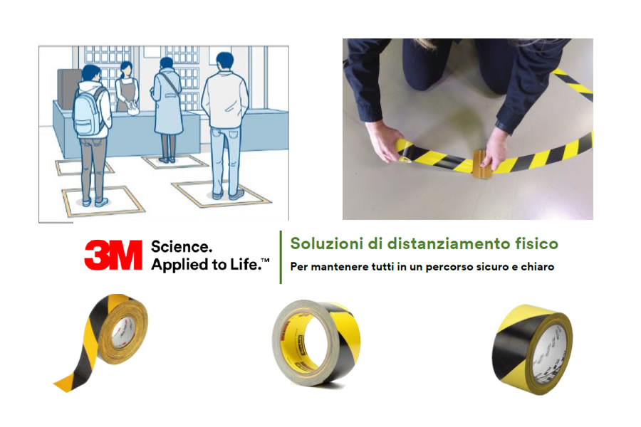 SOLUZIONI DI DISTANZIAMENTO FISICO - 3M